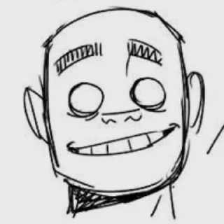🌟 emoji Рассел 3 @GorillazSticker Telegram sticker 22 of 120