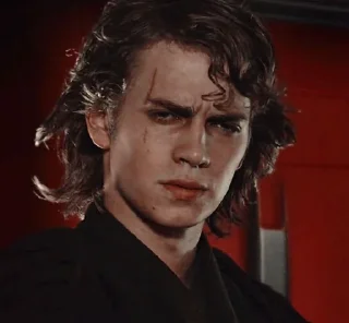 😞 emoji Anakin Skywalker ( By : @The_Phantom_Menace Telegram sticker 21 of 50