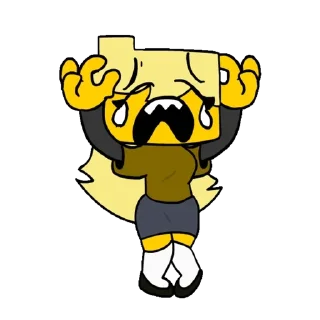 🌟 emoji ୨୧ㅤִ ㅤׄ  Meri from fnfㅤׄ   🌼ㅤִ Telegram sticker 11 of 50