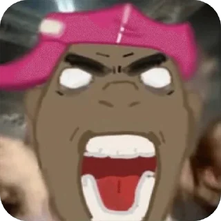 🌟 emoji Рассел 3 @GorillazSticker Telegram sticker 4 of 120