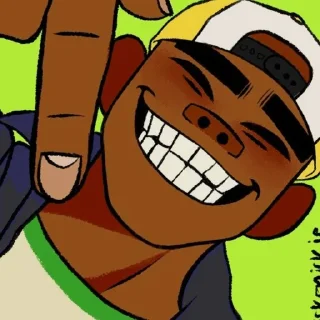 🌟 emoji Рассел 3 @GorillazSticker Telegram sticker 24 of 120