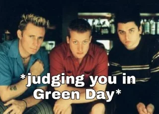 🙍‍♂ emoji Green Day Telegram sticker 22 of 119