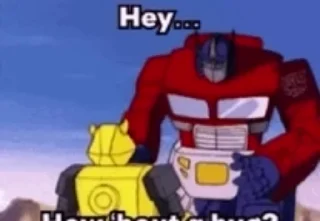Sticker from Transformers