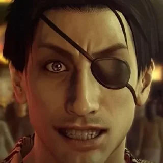 😀 emoji majima pack part1 Telegram sticker 17 of 50