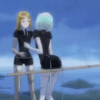🌟 emoji {Houseki no kuni GIF} Telegram sticker 6 of 66
