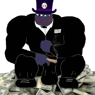 💪 emoji Voodoo Pepes Telegram sticker 12 of 31