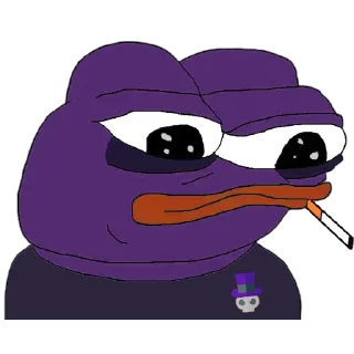 🚬 emoji Voodoo Pepes Telegram sticker 8 of 31