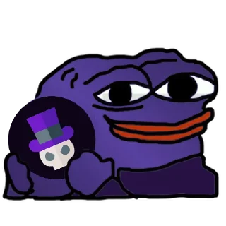 Sticker from Voodoo Pepes