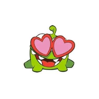 😍 emoji ам ням Telegram sticker 7 of 50