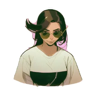 😎 emoji Pinky Telegram sticker 9 of 49