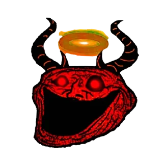 👍 emoji @lukanopi ترول استیکر خارکصع Telegram sticker 2 of 22