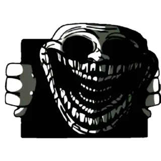 😈 emoji @lukanopi ترول استیکر خارکصع Telegram sticker 22 of 22