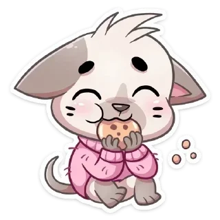 🍪 emoji vk: saltedgirl 💘 Telegram sticker 13 of 120