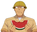 🍉 emoji Team Rocket Telegram sticker 9 of 37