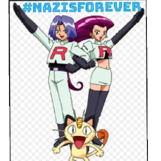 Sticker from Team Rocket Trios