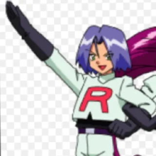 😄 emoji Team Rocket Trios Telegram sticker 24 of 38