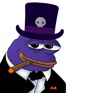 🚬 emoji Voodoo Pepes Telegram sticker 16 of 31