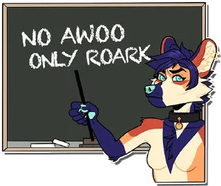 😒 emoji Avi the Maned wolf Telegram sticker 16 of 67