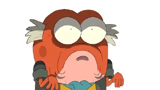 ☹️ emoji amphibia Telegram sticker 13 of 47
