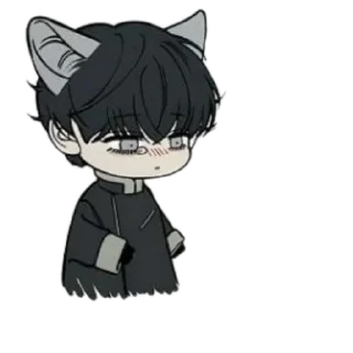 🐱 emoji (⁠≧⁠▽⁠≦⁠) @TgEmodziBot Telegram sticker 7 of 10