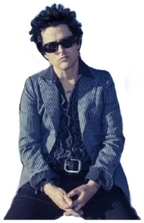😎 emoji Green Day by Mari Telegram sticker 20 of 50