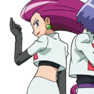 😄 emoji Team Rocket Trios Telegram sticker 21 of 38