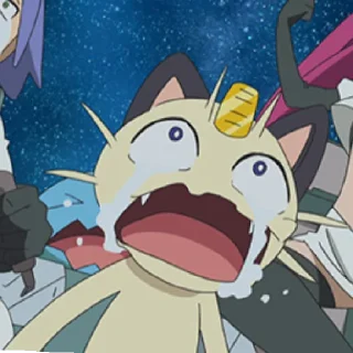 😭 emoji Team rocket trios 2.0 Telegram sticker 18 of 58