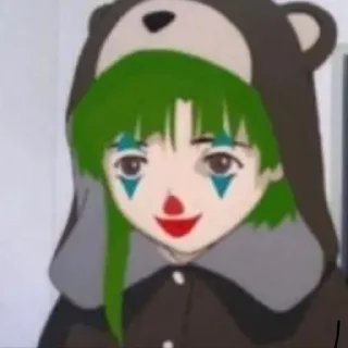 🗝 emoji clown time n shits (juli) Telegram sticker 12 of 16