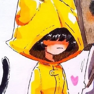🕯 emoji LITTLE NIGHTMARES @Abyss_666 Telegram sticker 10 of 95