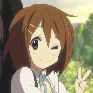 🌟 emoji k-on Telegram sticker 8 of 44