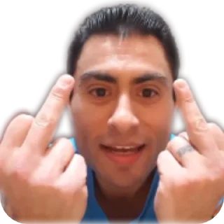 ✋ emoji Martin cabello Telegram sticker 5 of 48