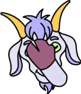 🤦‍♂️ emoji Коза @modnyashki_vip Telegram sticker 24 of 25