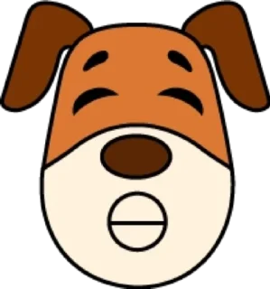 😘 emoji Собака @modnyashki_vip Telegram sticker 13 of 25