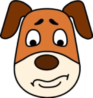 🥺 emoji Собака @modnyashki_vip Telegram sticker 15 of 25