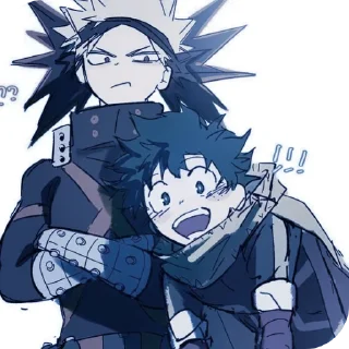 💥 emoji Katsuki & Deku :; @SerenitySsoul Telegram sticker 18 of 40