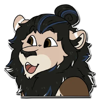 🫨 emoji lion yedusis Telegram sticker 23 of 41