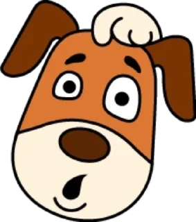 🤨 emoji Собака @modnyashki_vip Telegram sticker 20 of 25