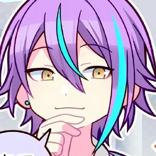 🎤 emoji ♫⃝⬤◯ Rui Kamishiro // @KesitoMania Telegram sticker 11 of 120