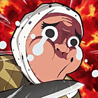Sticker from Ханезука он няшка