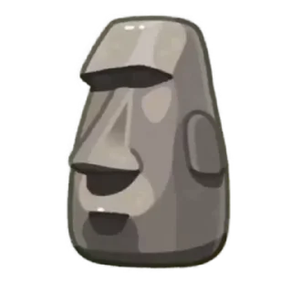 🗿 emoji کاکاسنگی(اگه مادرت خرابه اسکی برو) Telegram sticker 6 of 76