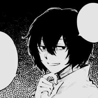 🧷 emoji ֝֝ ֝ dazai ៸ @mistysawa Telegram sticker 12 of 75