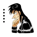 😑 emoji Kaiji Telegram sticker 7 of 40