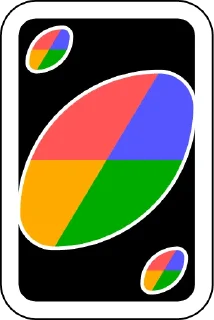 🏳️‍🌈 emoji UNO Cards Telegram sticker 9 of 54