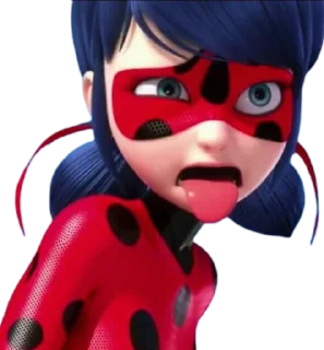 🐞 emoji Ladybug - Miraculous : @Characters_stickers Telegram sticker 7 of 68