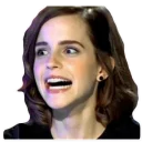 😬 emoji Emma Watson Telegram sticker 10 of 15