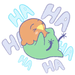 🤣 emoji Cheerful Choco | @discord_stickers Telegram sticker 23 of 45