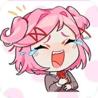😹 emoji Нацуки😸 Telegram sticker 15 of 101