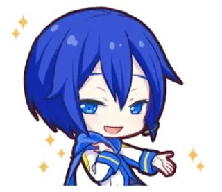 😏 emoji KAITO Telegram sticker 13 of 13
