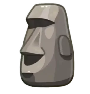 🗿 emoji کاکاسنگی(اگه مادرت خرابه اسکی برو) Telegram sticker 7 of 76
