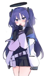 Sticker from Hayase Yuuka ¤ @KesitoMania